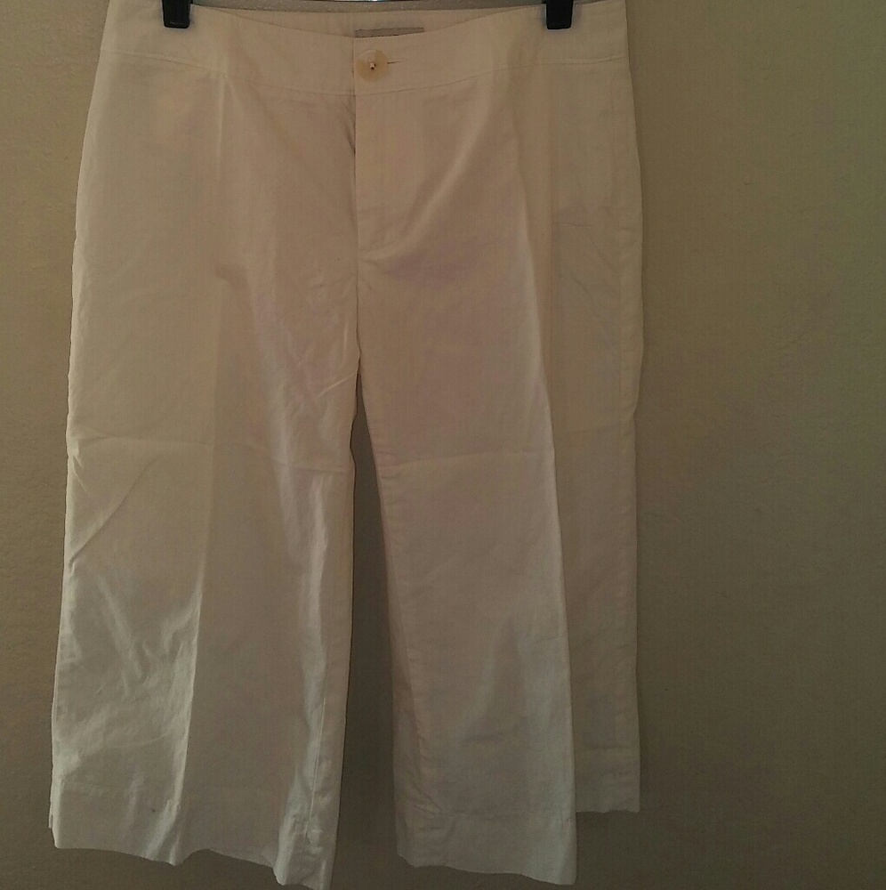 Banana Republic crop pants white size 2